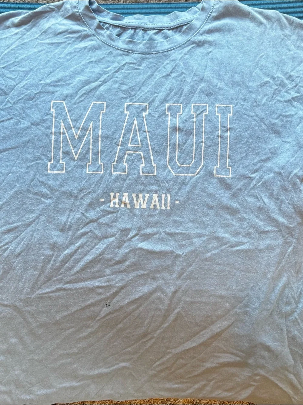 Maui Hawaii Men's Graphic Tee - Blue